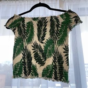 Off the shoulder summer top